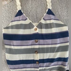 Hem & Thread button down cami